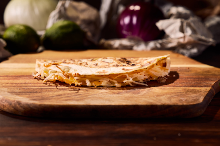 3種のチーズケサディーヤ