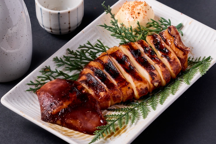イカの姿焼き