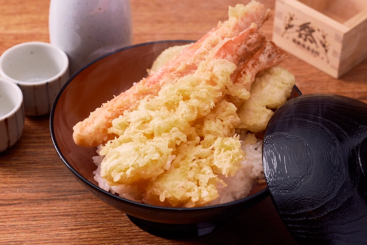 海老カニカマ天丼