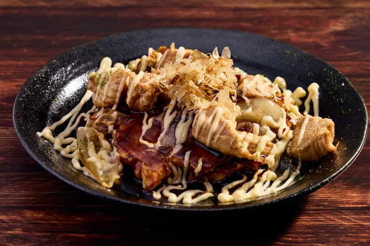 チキンお好み焼き