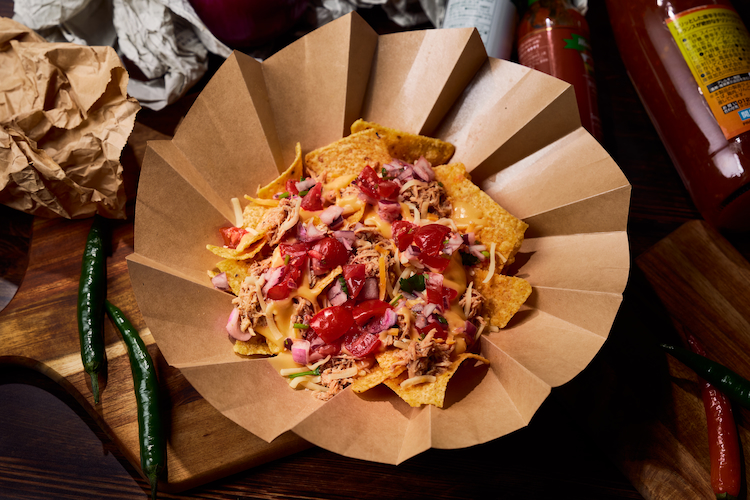 オーガニック・チキンorポークナチョス〜カークランドチップス使用〜