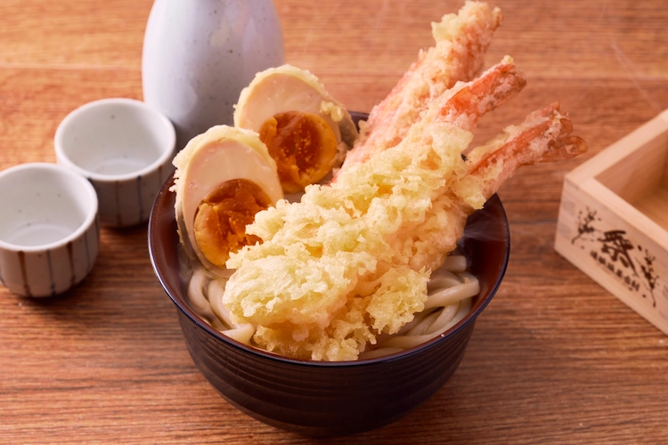 海老カニカマ天うどん