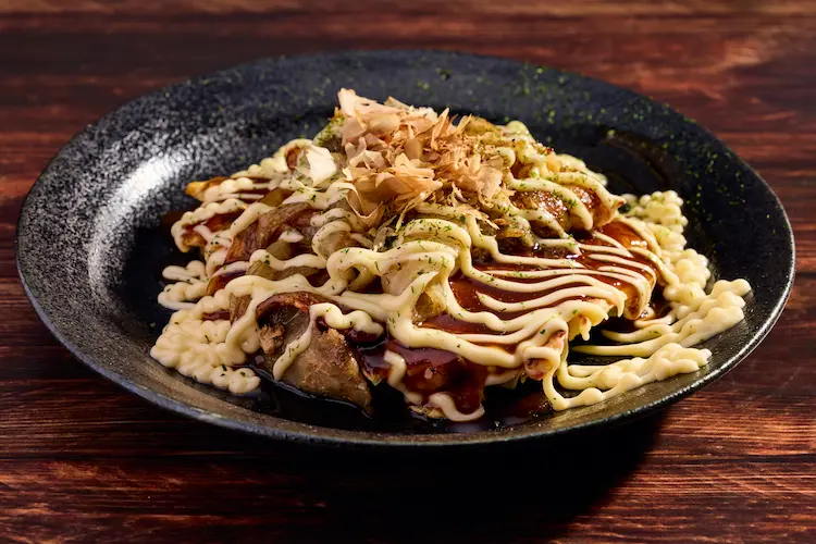 豚チーズお好み焼き