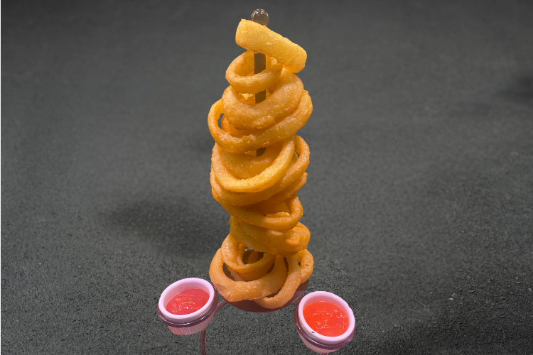 フライドオニオンリングタワー