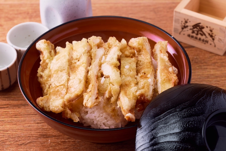 とり天丼