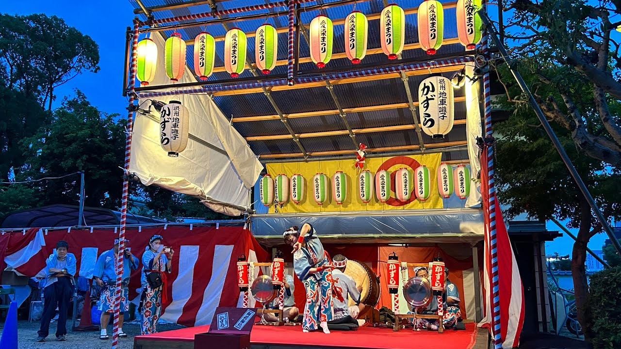 【12/20(金)開催！】道頓堀 屋台村 祭に「摂州地車囃子 かずら」がやってくる！